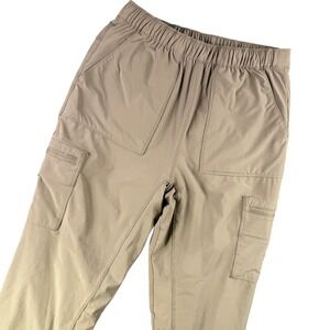 Eddie Bauer Joggers‎ T6 Fleece Lined Cargo Elastic Waist Athleisure Pants